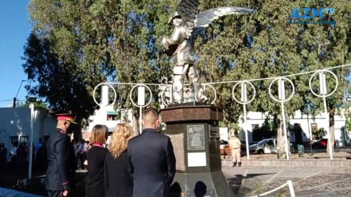 Madryn conmemoró un nuevo Día Nacional del Mártir Bombero Voluntario