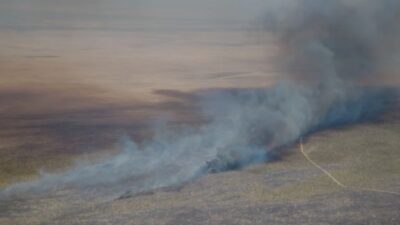 Defensa Civil, incendio, Madryn, Mariano Arcioni