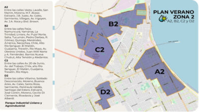 Agua potable, plan verano, puerto madryn, servicoop