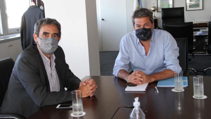 Leonardo Gaffet se reunió con el ministro Matías Lammens
