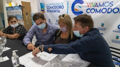 Comodoro Rivadavia, financiamiento nacional, Juan Pablo Luque, OBRAS DE PAVIMENTO, Plan de obra pública