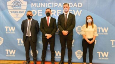 Adrián Maderna, cecilia vera, Desarrollo Social, Pablo Almonacid, TRELEW