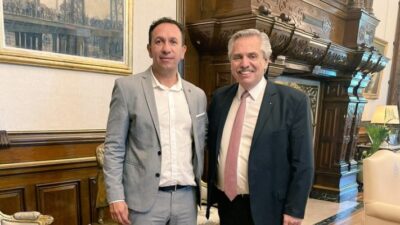 Adrián Maderna, Alberto Fernández, Desarrollo productivo, parque industrial, TRELEW