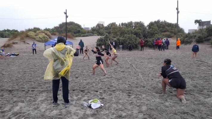 Comenzó la Copa Argentina de Beach Handball en Madryn