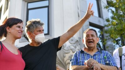Amado Boudou, Corte Suprema, luis d'elía, Marcha contra la Corte