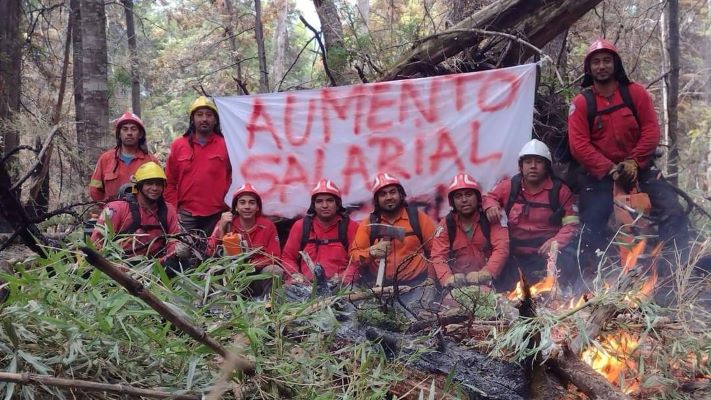 Brigadistas del SPMF reclaman la apertura de paritarias