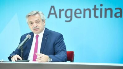Alberto Fernández, inicio de clases, pandemia