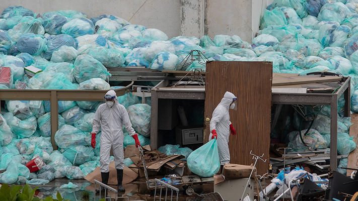 Más de 87 toneladas de basura médica amenaza al ambiente