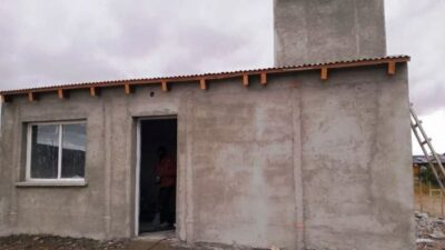 cushamen, viviendas