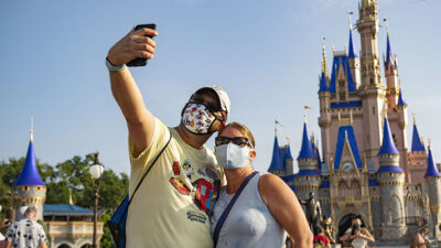 barbijo, coronavirus, Disney, pandemia, Tapabocas, turismo, vacunados