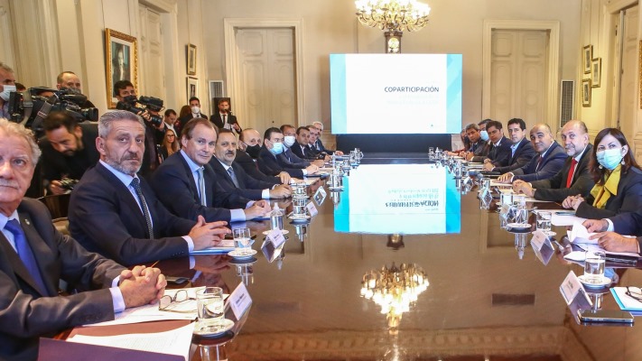 Gobernadores respaldaron a Nación en la disputa con CABA por la coparticipación