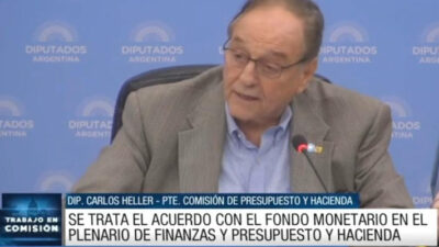 ACUERDO FMI, CARLOS HELLER