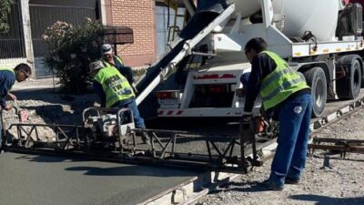 pavimentación, TRELEW