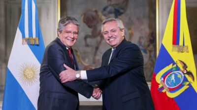 Alberto Fernández, Ecuador, Guillermo Lasso, REUNIÓN BILATERAL
