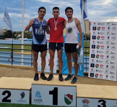 2° puesto para Joaquín Arbe en los 3.000 Metros