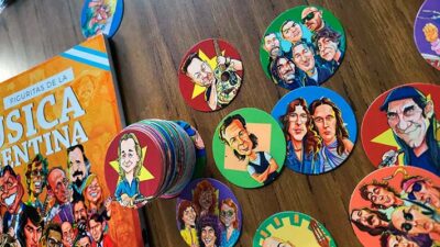 Lanzaron un álbum de figuritas con músicos argentinos