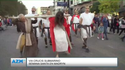 VIA CRUCIS PUERTO MADRYN, Vía Crucis Submarino