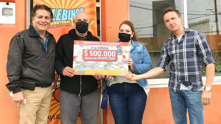 Dos ganadores del Telebingo cobraron medio millón de pesos cada uno