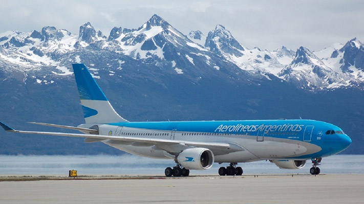 Aerolíneas Argentinas unirá Ushuaia con San Pablo