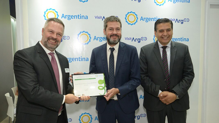 WTM: La Argentina recibió el premio al mejor stand en Brasil