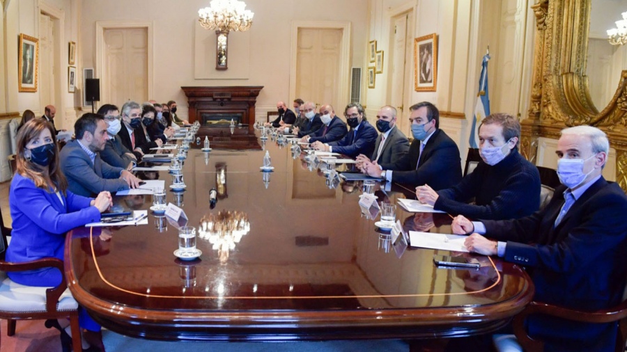 El Gabinete nacional se reunió en medio de la interna del Gobierno
