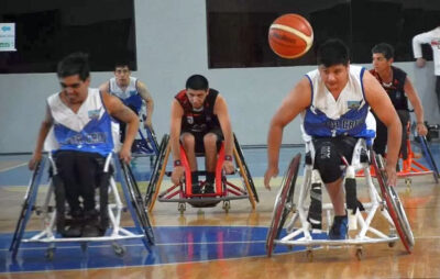 El básquet sobre silla de ruedas regional, se juega en Madryn