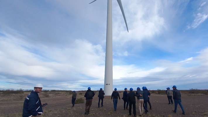 Funcionarios nacionales pusieron en valor el potencial de los parques eólicos de Chubut