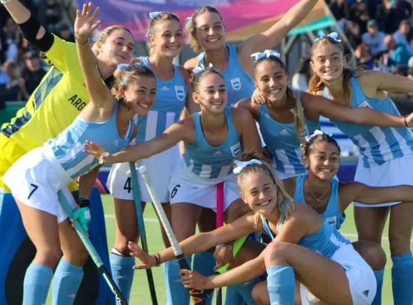 Con gol de la chubutense Caucigh, Argentina campeona en Rosario 2022