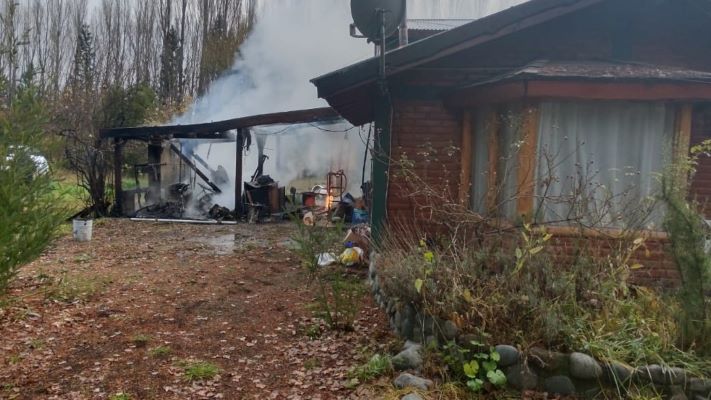 Un hombre en grave estado tras incendiarse su vivienda