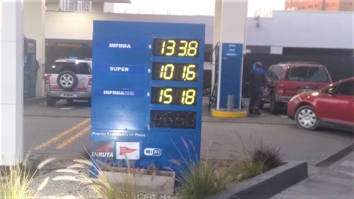 En Madryn el litro de nafta súper ya superó los 100 pesos