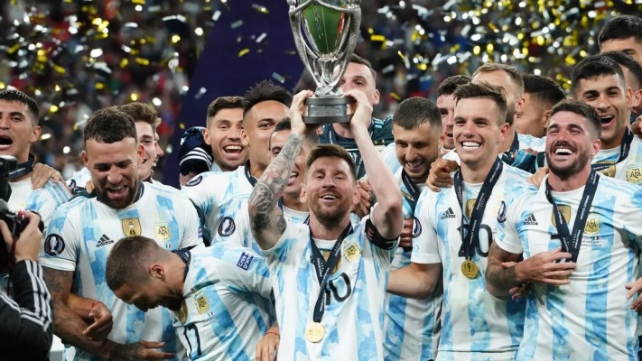 Argentina goleó a Italia y se consagró campeón de la Finalissima