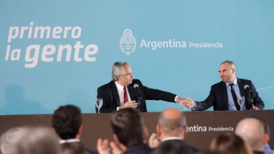 Alberto Fernández, Martín Guzmán, renta inesperada
