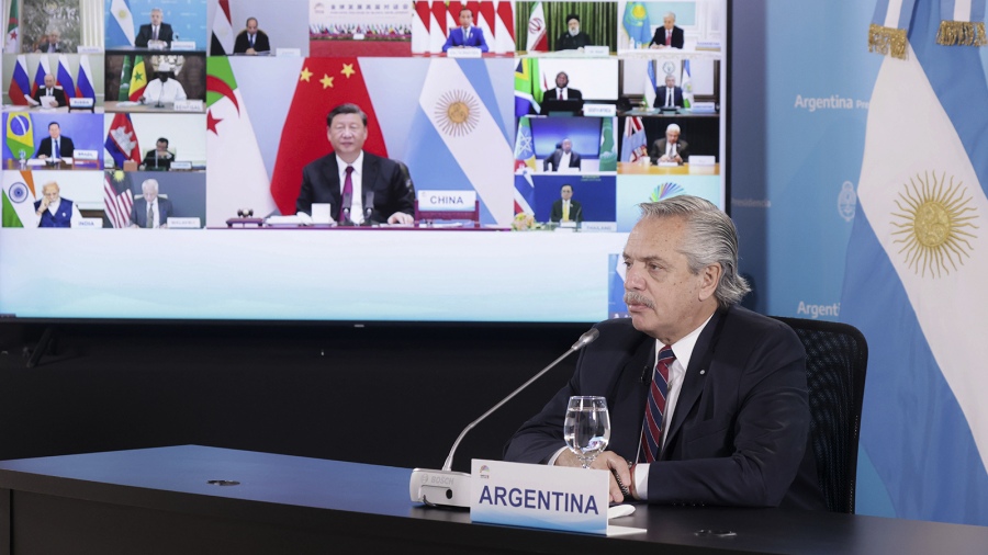 Fernández, en la cumbre de los Brics: «Aspiramos a ser miembros plenos de este grupo de naciones»