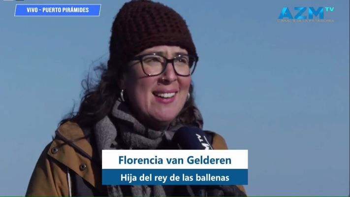 Florencia van Gelderen: «Es un orgullo la manera en que realizamos los avistajes»