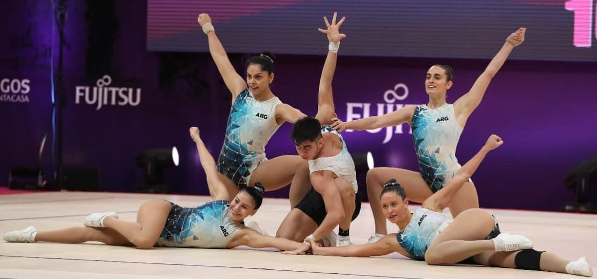 Mercegué Aerobics arranca el año compitiendo en el Selectivo Sudamericano y Mundial