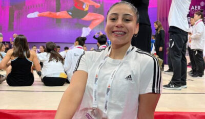 La comodorense Valentina Ramos Mercegué, 8° con la Selección