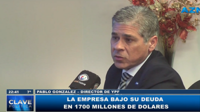 Pablo González, YPF