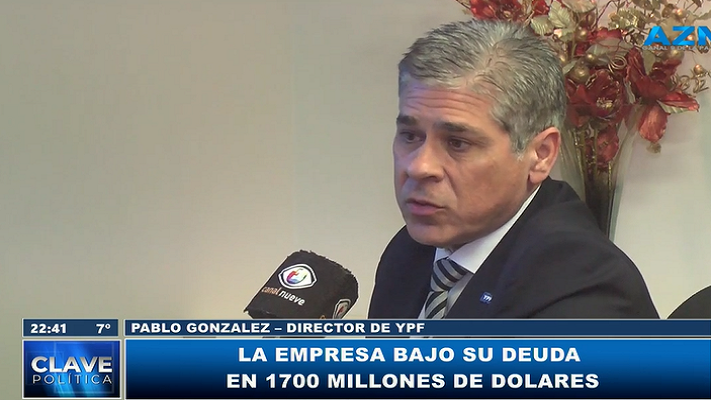 YPF cerró el trimestre con $26.000 millones de ganancia, destacó Pablo González