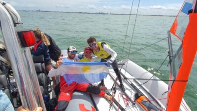 Doble título para la Argentina en el Mundial Juvenil de Vela