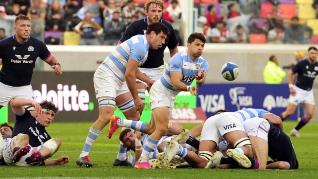 Los Pumas le ganaron a Escocia en Santiago del Estero