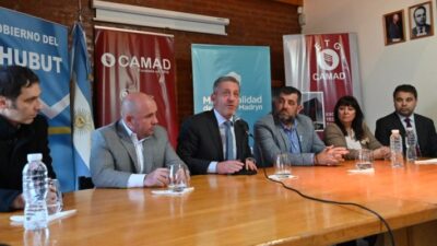 CAMAD, escuela técnica, Gustavo Sastre, Mariano Arcioni, puerto madryn
