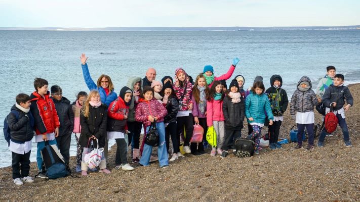 «Los chicos de Madryn reciben a las ballenas» ya alcanzó a más de 2000 niños