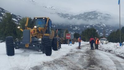 Aislados, chubut, clima, rutas, TEMPORAL DE NIEVE