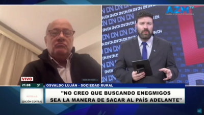 osvaldo luján, Sociedad Rural