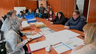 empleados municipales, TRELEW, viviendas