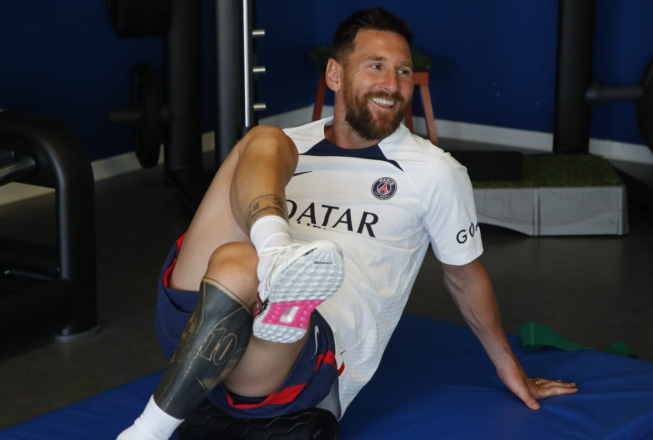 Messi comenzó la pretemporada con el PSG que tiene nuevo DT
