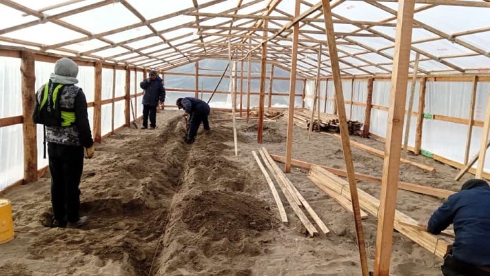 Río Mayo: construirán invernaderos para la producción de hortalizas bajo cubierta