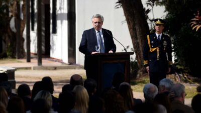 Alberto Fernández, cfk, día de la independencia