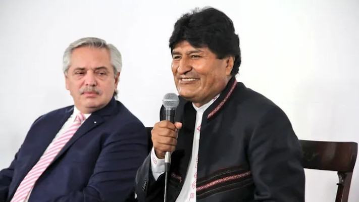 Alberto Fernández recibe a Evo Morales y compartirán un almuerzo