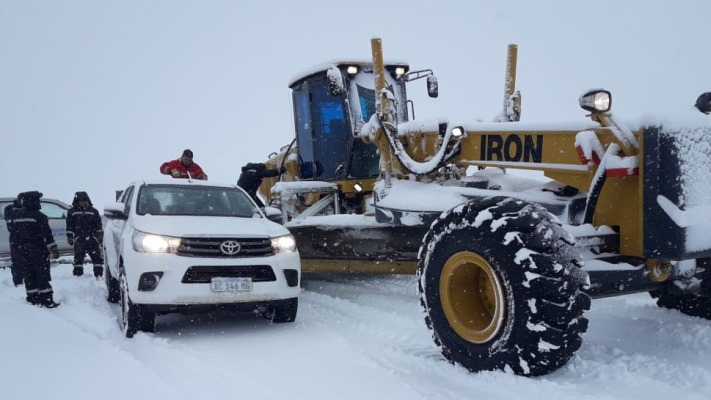 Restringen circulación en rutas nacionales de Chubut